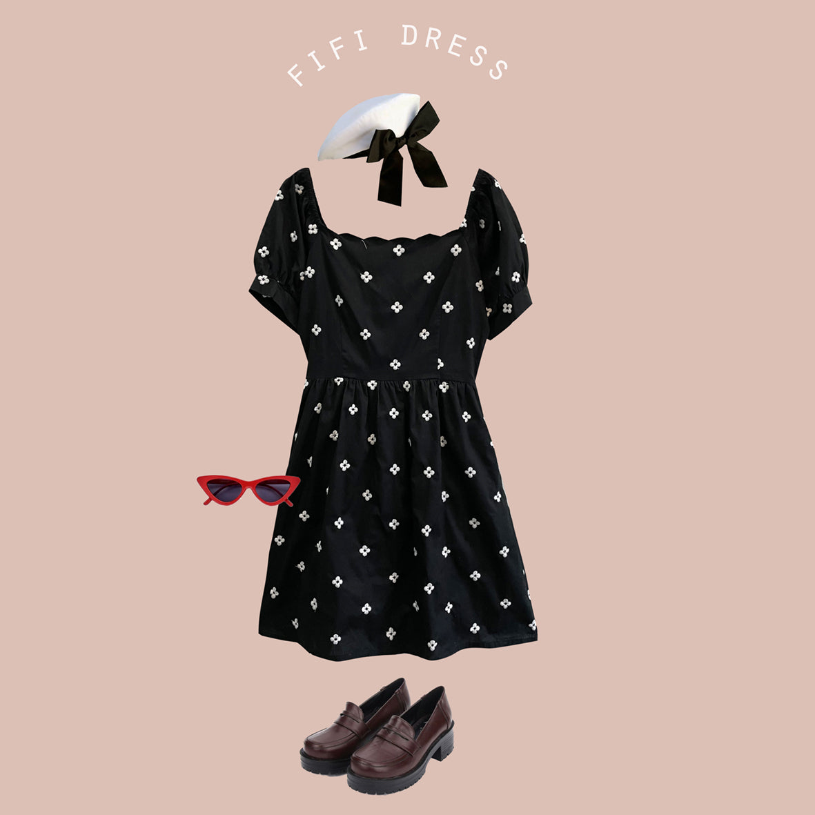 bleubird_black_fifi_sundress_embroidered_floral_cotton_mini_dress_XS_S_M