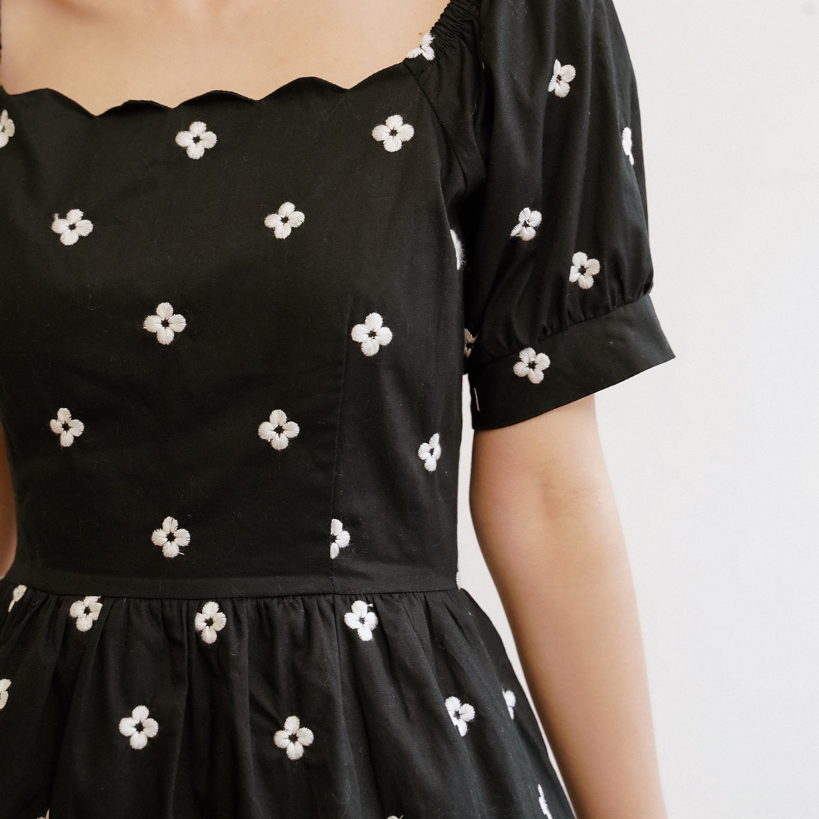 bleubird_black_fifi_sundress_embroidered_floral_cotton_mini_dress_XS_S_M